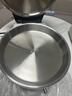 美的（Midea）小钢炮电饼铛钛钢0涂层不锈钢2026年新款 家用小型40mm加大加深双面加热烙饼锅电煎锅京东自营S3ti 实拍图