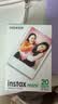 INSTAX富士instax立拍立得 mini相纸 白边双包20张(适用miniSE/11/12/40/90/LiPlay/EVO/Link3) 实拍图