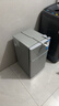 志高（CHIGO）小冰箱迷你小型家用冷藏冷冻两用宿舍出租房用双门办公室电冰箱节能省电 【店长推荐】48L银色【一级能效丨全国联保】 实拍图