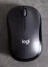 罗技（Logitech）M187P（同M186 M185外观）无线鼠标 办公鼠标笔记本电脑鼠标家用含2.4G接收器即插即用  黑色 实拍图
