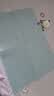 晨光（M&G）文具A2课桌垫小学生考试垫板写字画画垫板软中考考试专用学习书桌垫EVA磨砂蓝ADB983X3B 实拍图