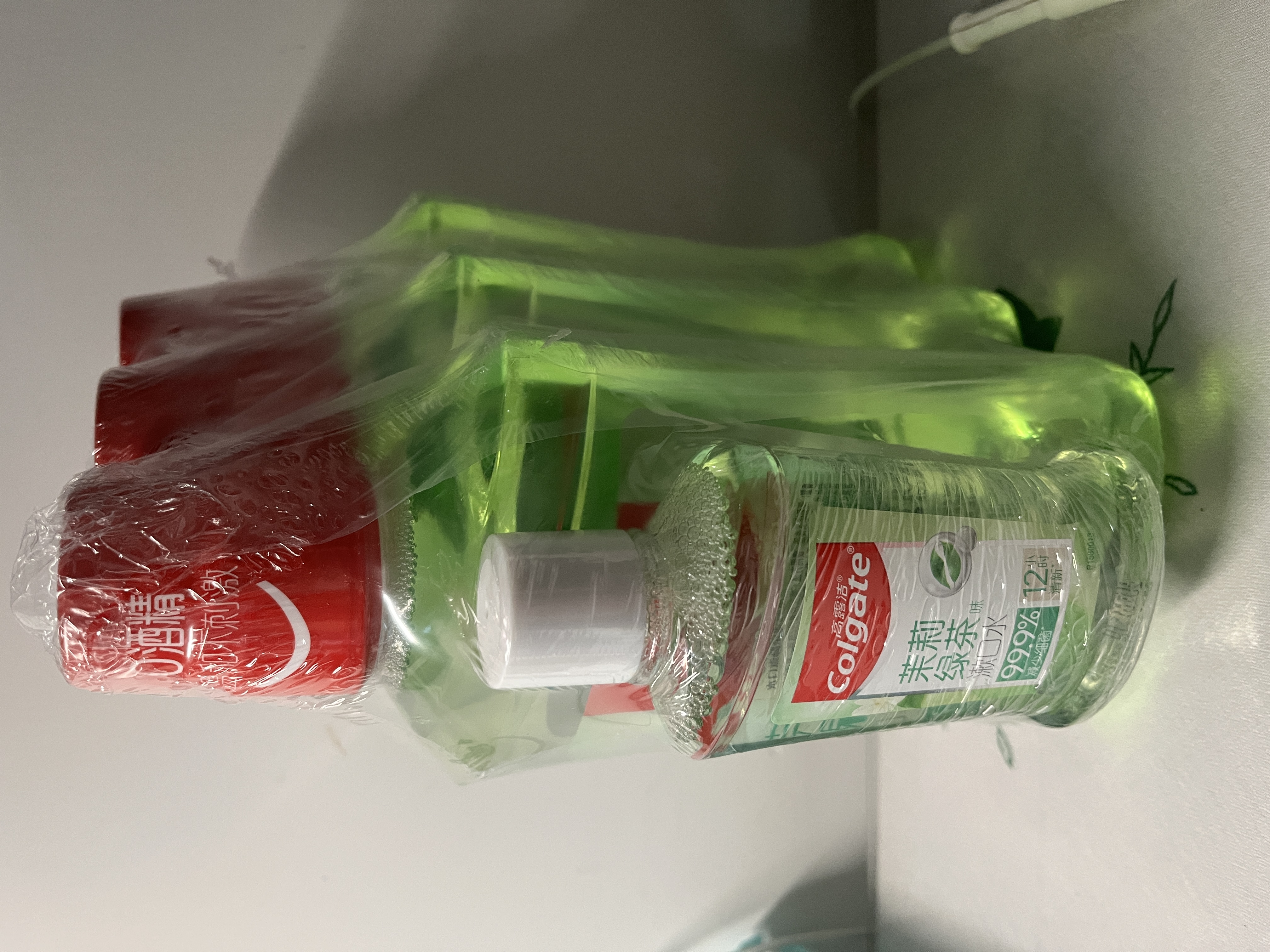 高露洁（Colgate）【会员店同款】茉莉绿茶漱口水1600ml 无酒精 温和清新口气去口臭 实拍图