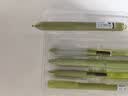 得力（deli）六边形战神按动中性笔 0.5mm双球珠ST头消音学生考试中性笔刷题笔 备考考试专用黑色3支/盒 SA300 实拍图