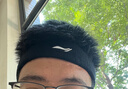 李宁（LI-NING）运动发带男女头带吸汗止汗带导汗头箍头巾戴跑步篮球羽毛球束发带 实拍图