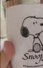 史努比（SNOOPY）保温杯 带手柄不锈钢办公保温杯水杯可爱杯子情侣杯420ML 白色 实拍图