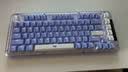 罗技（Logitech）ALTO KEYS K75M 琥珀系列 AI客制化无线机械键盘 热插拔大理石轴 蓝紫色 75键 实拍图