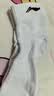 李宁（LI-NING）袜子夏季男（3双）运动袜男士袜子篮球袜跑步羽毛球女透气棉袜 实拍图