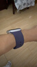 Apple/苹果 Watch S11 智能手表GPS+蜂窝款42毫米银色铝金属表壳雾紫色运动型表带S/M MF9G4CH/B 实拍图