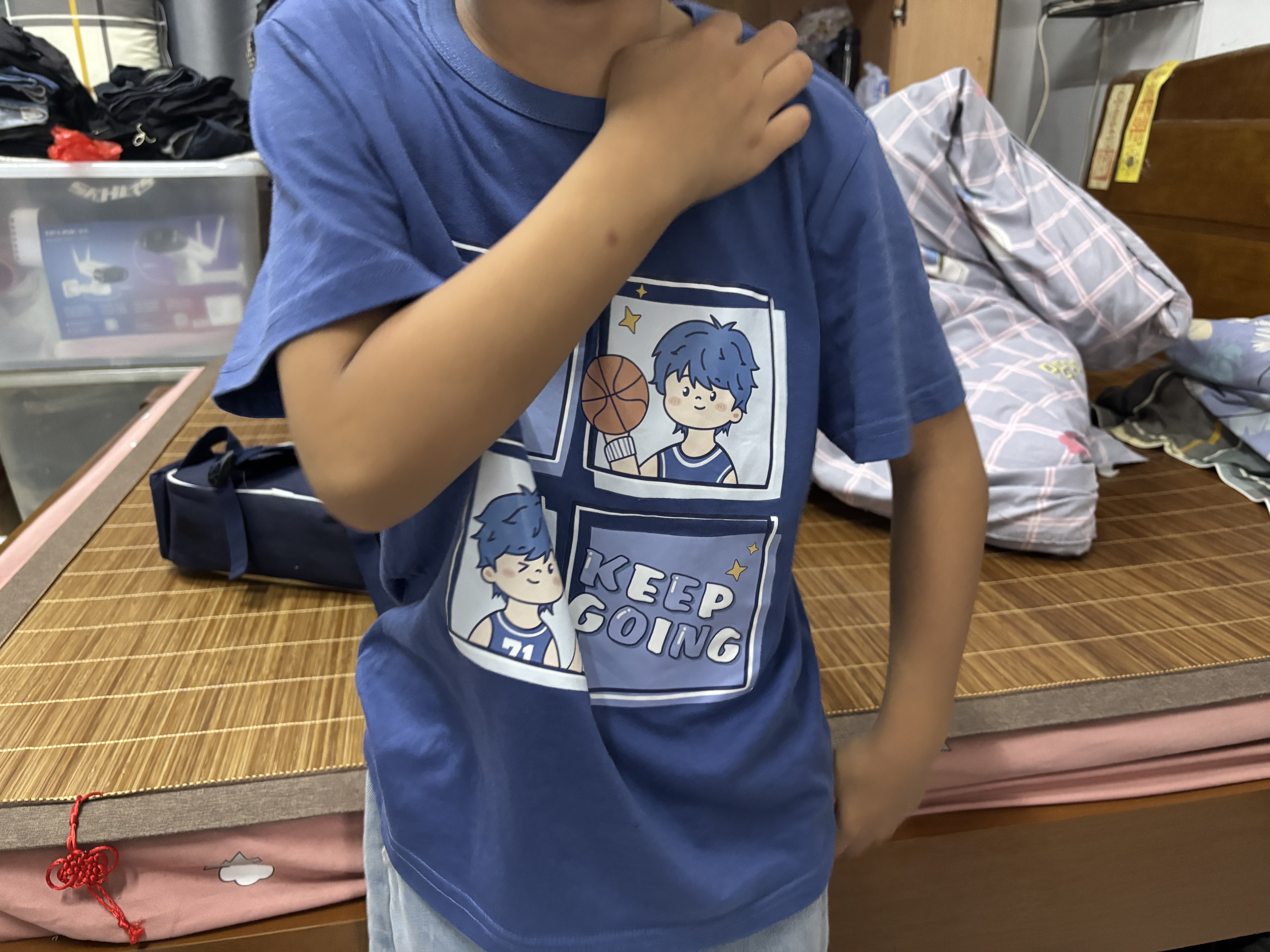 班尼路（Baleno）男童夏季t恤短袖2026款中大童薄款帅气潮流半袖儿童夏装纯棉上衣 实拍图