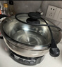 半球（PESKOE） 多功能锅多用途锅电炒锅电蒸锅电煮锅加厚食品级不锈钢电炖锅电火锅炒菜锅大功率 2.6L 26cm带蒸笼款（适用2-5人） 实拍图