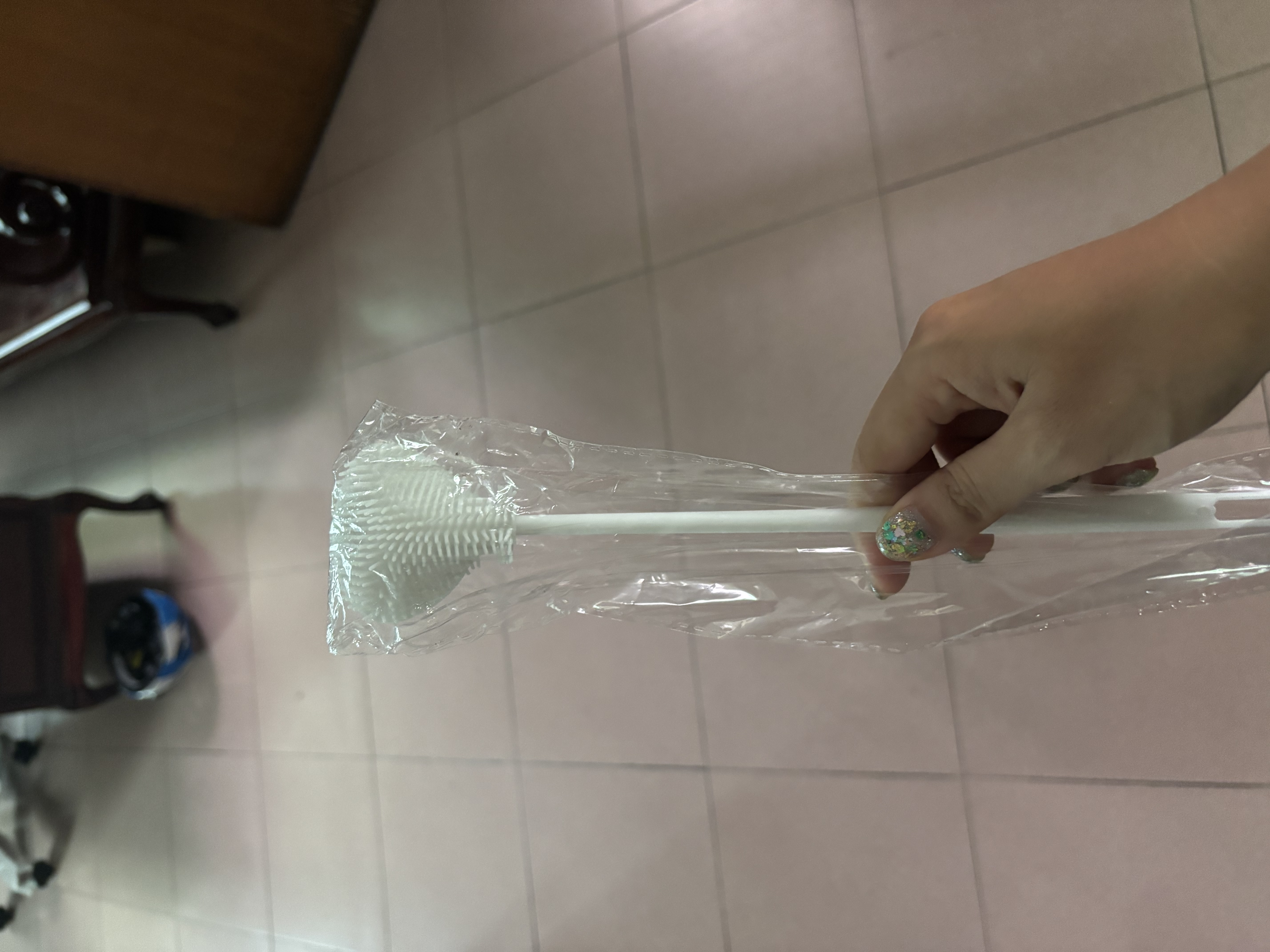 Jepoo家用保温水杯刷洗洗刷子清洁死角神器硅胶杯无长柄奶瓶刷子小杯子 一个装 实拍图