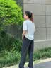 李宁运动裤女子排湿速干秋季舒适健身百搭束脚休闲裤子AYKV488 实拍图