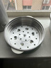 小熊（Bear）电煮锅 小电锅 电火锅 电热锅蒸煮一体分体式微电脑2-3人家用316L不锈钢可保温2.5L配蒸笼 F25P1 实拍图