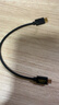 CABLE CREATION 一绳 CC0574 对拷线Type-c转Micro usb安卓手机对充线互充线OTG数据线手机接耳放1ADAC声卡 0.2米 实拍图