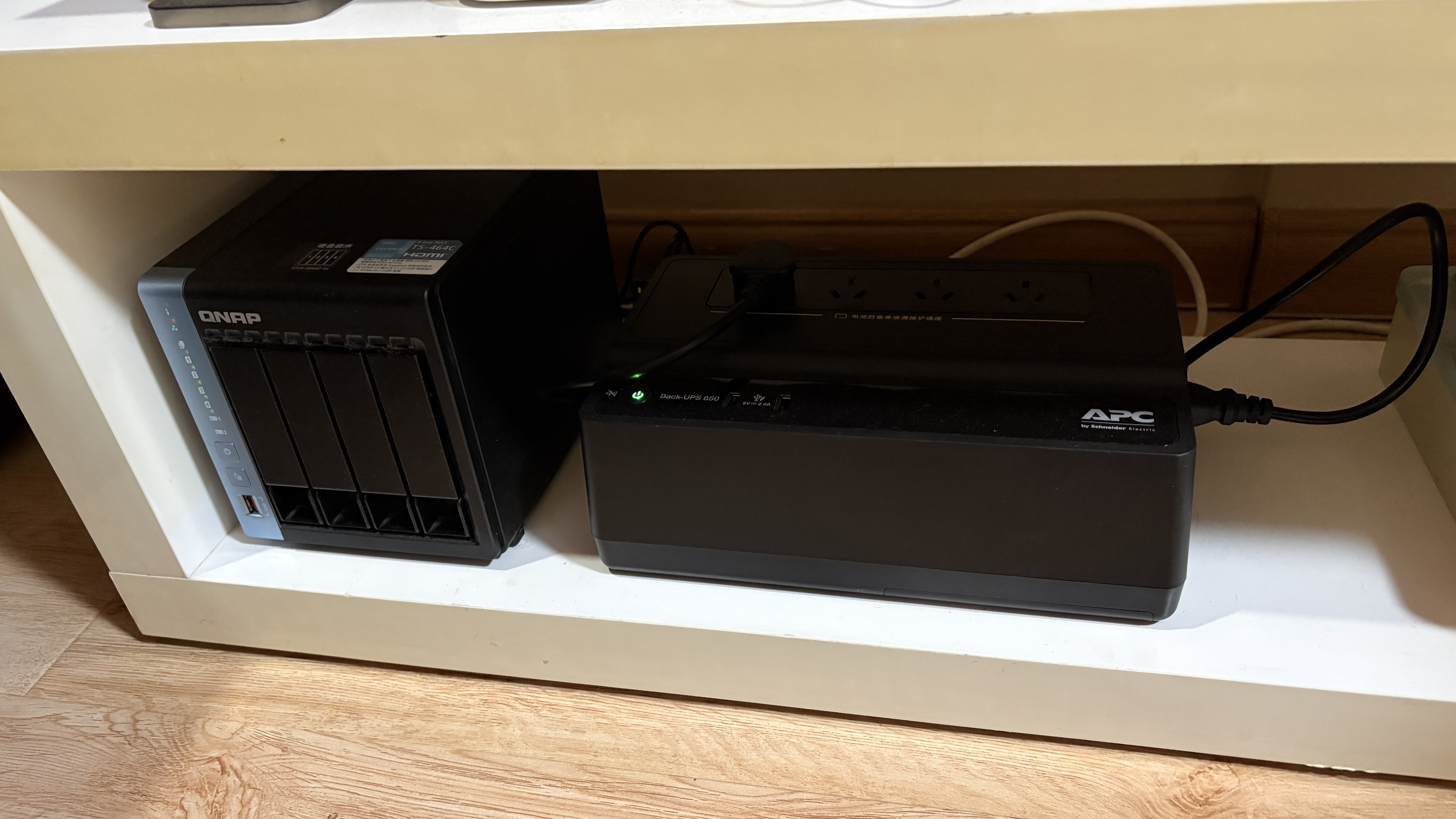 APC施耐德BK650M2-CH ups不间断电源390W/650VA nas电脑网络设备停电应急备用ups电源电池 实拍图