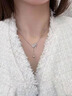 芯奢S925纯银蝴蝶流苏项链女款女生小锁骨链520情人节生日礼物送女友 光影蝴蝶项链+【蝴蝶结礼盒】 实拍图