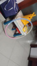 儿童呼啦圈3-6-10岁加厚海绵幼儿园小学生初学者小孩宝宝女孩表演 静谧色-蓝粉拼色【70cm】6-10岁 实拍图