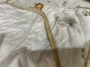 全棉时代婴儿抱被纯棉新生儿包被襁褓微厚包单四季通用动物乐园90cm×90cm 实拍图