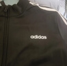 adidas休闲舒适三条纹立领夹克外套男装秋季阿迪达斯官方轻运动 黑色/白（推荐选大一码）   3XL 实拍图