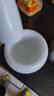 onlycook天然大理石捣蒜器家用老式石臼捣药研磨器手动压蒜打蒜泥-白色 实拍图