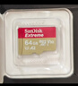 闪迪（SanDisk）256GB TF(MicroSD)内存卡4K极速金卡A2 V30 U3兼容大疆Pocket3/4P/Action 6运动相机/无人机存储卡 实拍图