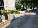 停车场道闸杆道闸栏杆铝合金八角杆直杆门卫挡车杆拦车杆小区门禁起落杆6米门禁停车杆子大门升降杆闸杆4米 86*44银红/红白杆4米 实拍图