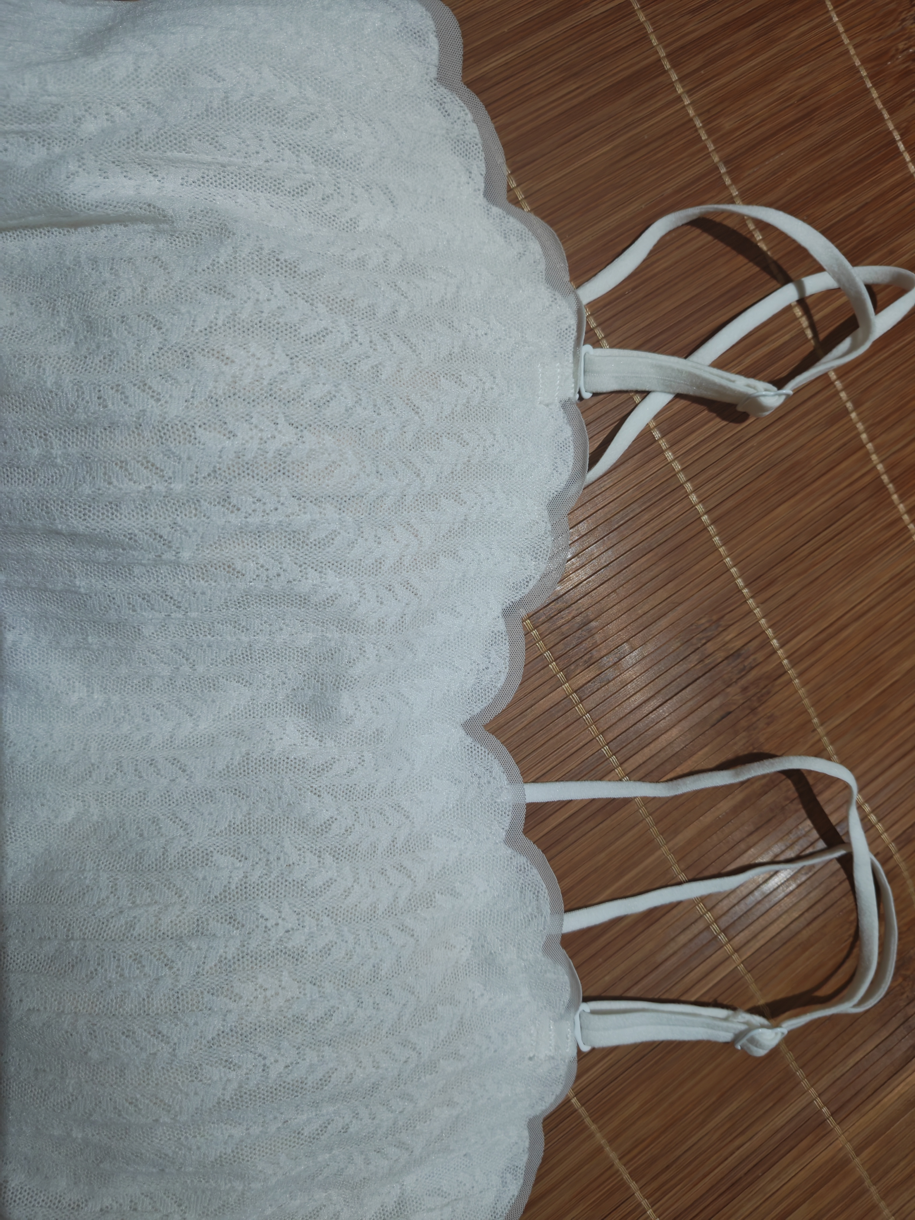 FitonTon吊带背心女夏季带胸垫蕾丝细肩带遮副乳内搭外穿打底美背内衣 实拍图