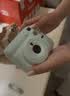 富士（FUJIFILM）instax  mini12 一次成像 立拍立得相机 mini12 薄荷绿 套餐八（官方标配+相机包+相册+白边相纸20张） 实拍图
