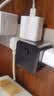 公牛小魔方插座 一转三转换器/插线板/插排/排插 3位 无线总控开关魔方 GNV-M103W 黑色 实拍图