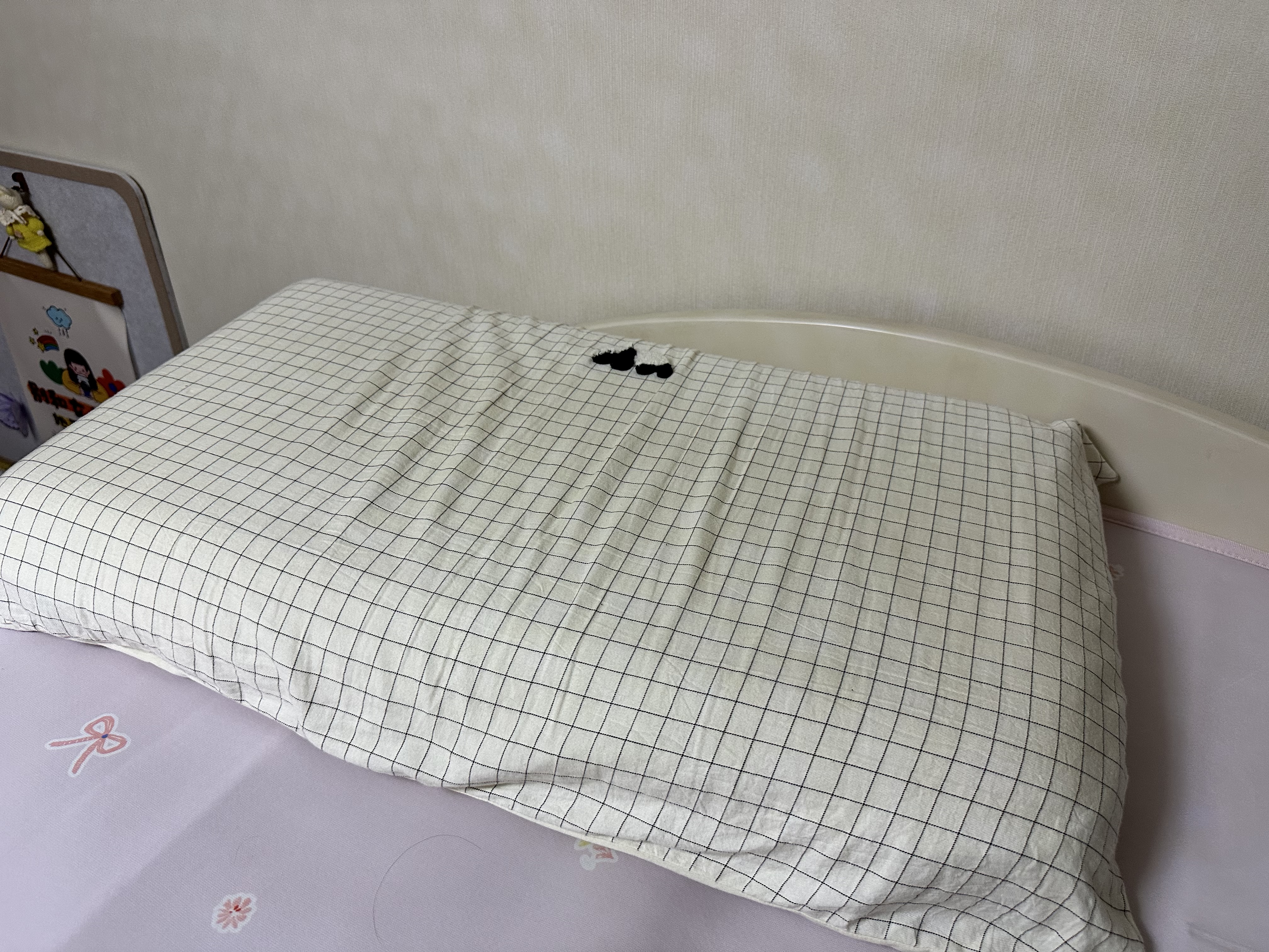 罗莱家纺 枕头颈椎枕 拉伸分区颈椎枕花草枕成人枕 一只装 37*60cm 实拍图