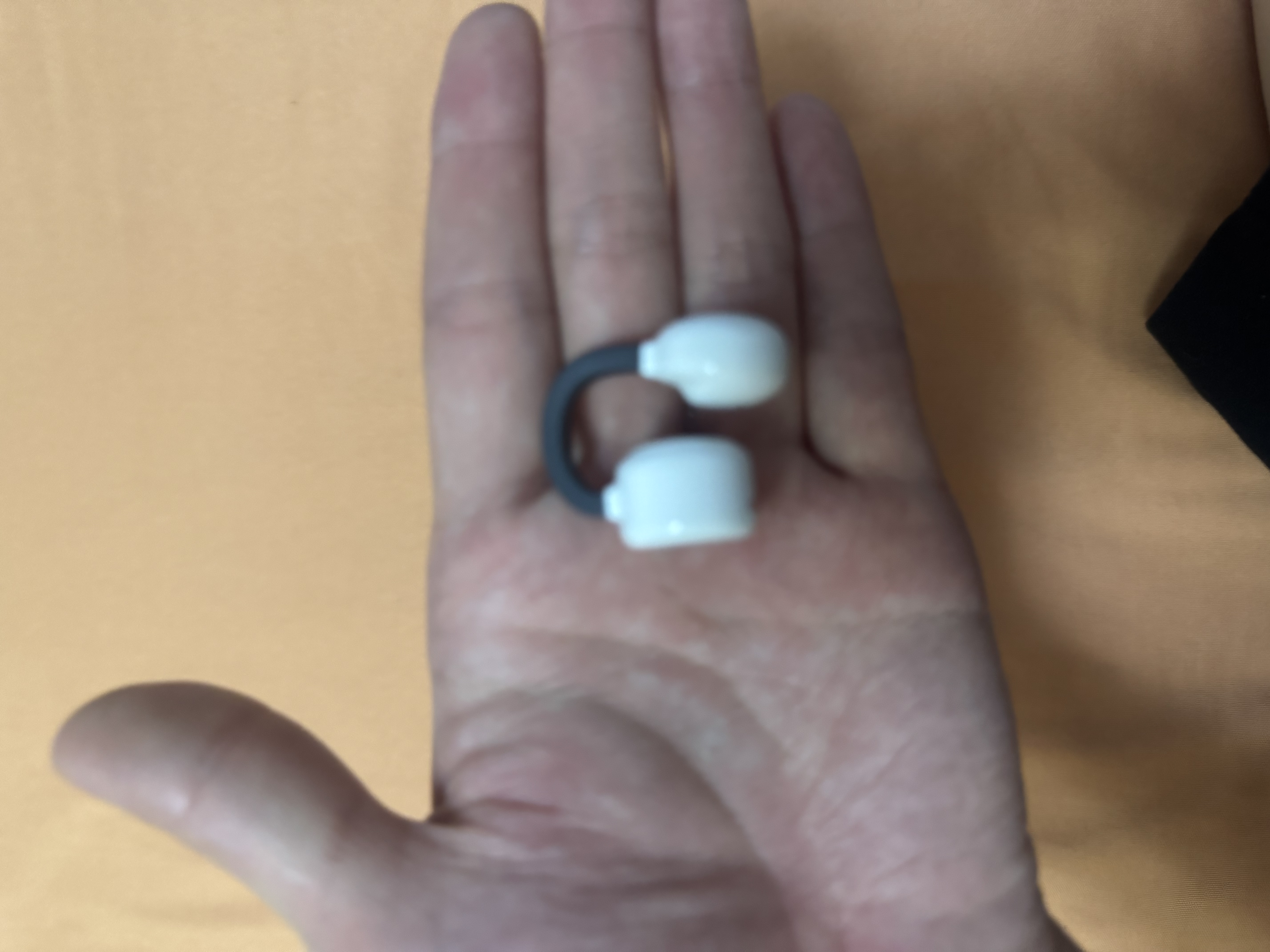 弱水时砂【周传雄推荐】OpenFeel蓝牙耳机耳夹式真无线HIFi音质挂耳运动跑步通话降噪骨传导概念开放式 月影白/单次10h超长续航 高音质协议+LC3低延迟 实拍图