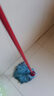 微力达（Vileda）德国无纺布拖把家用易拖净地拖吸水墩布传统拧水老式拖把 【德国品牌】蓝拖把1杆4头 实拍图