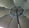 迪卡侬（DECATHLON）户外伞遮阳伞钓鱼伞户外可折叠防晒伞防雨便携加固CAP 黑胶版 实拍图