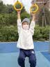 优衣库婴幼儿防紫外线网眼连帽开衫宝宝防晒衣衣服482045 00 白色 110 实拍图