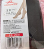 浪莎短丝袜女夏季超薄透明丝袜女士水晶丝短袜女袜20双装 黑色 实拍图