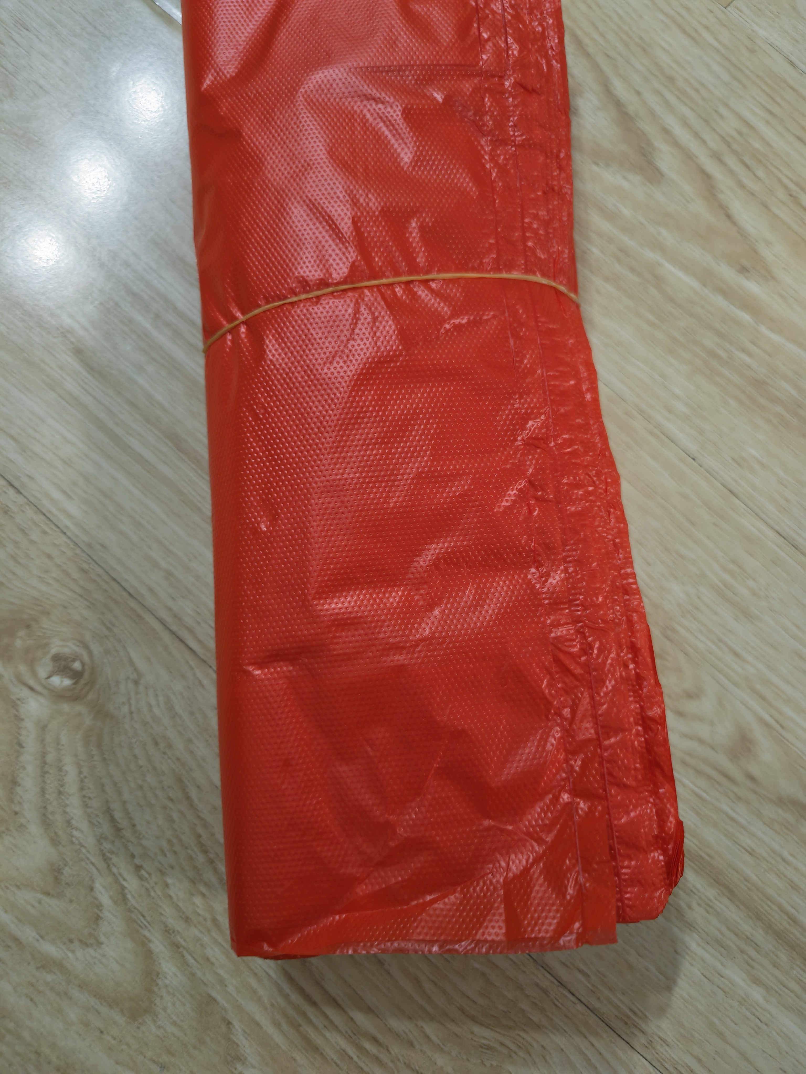 登比塑料袋加厚红色背心袋购物袋食品打包袋超市手提袋32*52cm100只 实拍图