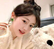 KRISTEN JUDI绿色花朵耳环女银针耳饰合成水晶耳钉小众高级感女友520生日礼物 生日情人节礼物老婆闺蜜实用礼盒 银针首饰实用浪漫纪念日表白 实拍图