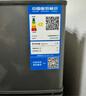 奥克斯小冰箱家用小型迷你冷藏冷冻两用出租房宿舍用节能省电寝室办公室电冰箱 【净化去味】166银色【高效保鲜 铜管速冷】48L 实拍图