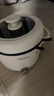 美的（Midea）电煮锅 泡面火锅宿舍小电锅 电蒸锅 多功能家用电热锅 2.6L蒸煮一体 小型2-3人用 配带蒸笼XZE2076 实拍图