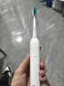 usmile笑容加电动牙刷 【双支装更划算】 P10S晨雾白+深岩蓝 青春升级版 送礼袋 情侣送男女友 生日礼物 实拍图