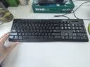 罗技（Logitech）MK120 键鼠套装 有线键鼠套装 办公键鼠套装 电脑键盘 USB即插即用 全尺寸 黑色 实拍图
