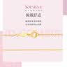 周大福SOINLOVE 小确幸18K金O字形项链女 45cm VE185 实拍图