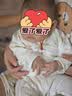 中国珠宝生日礼物送女友足银999长命锁婴儿岁岁平安儿童锁包 实拍图