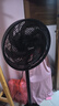 美的（Midea）【超级单品】七叶轻音立式电风扇家用柔风落地扇台式桌面小型风扇大风量节能摇头宿舍电扇 SAF30AB 实拍图
