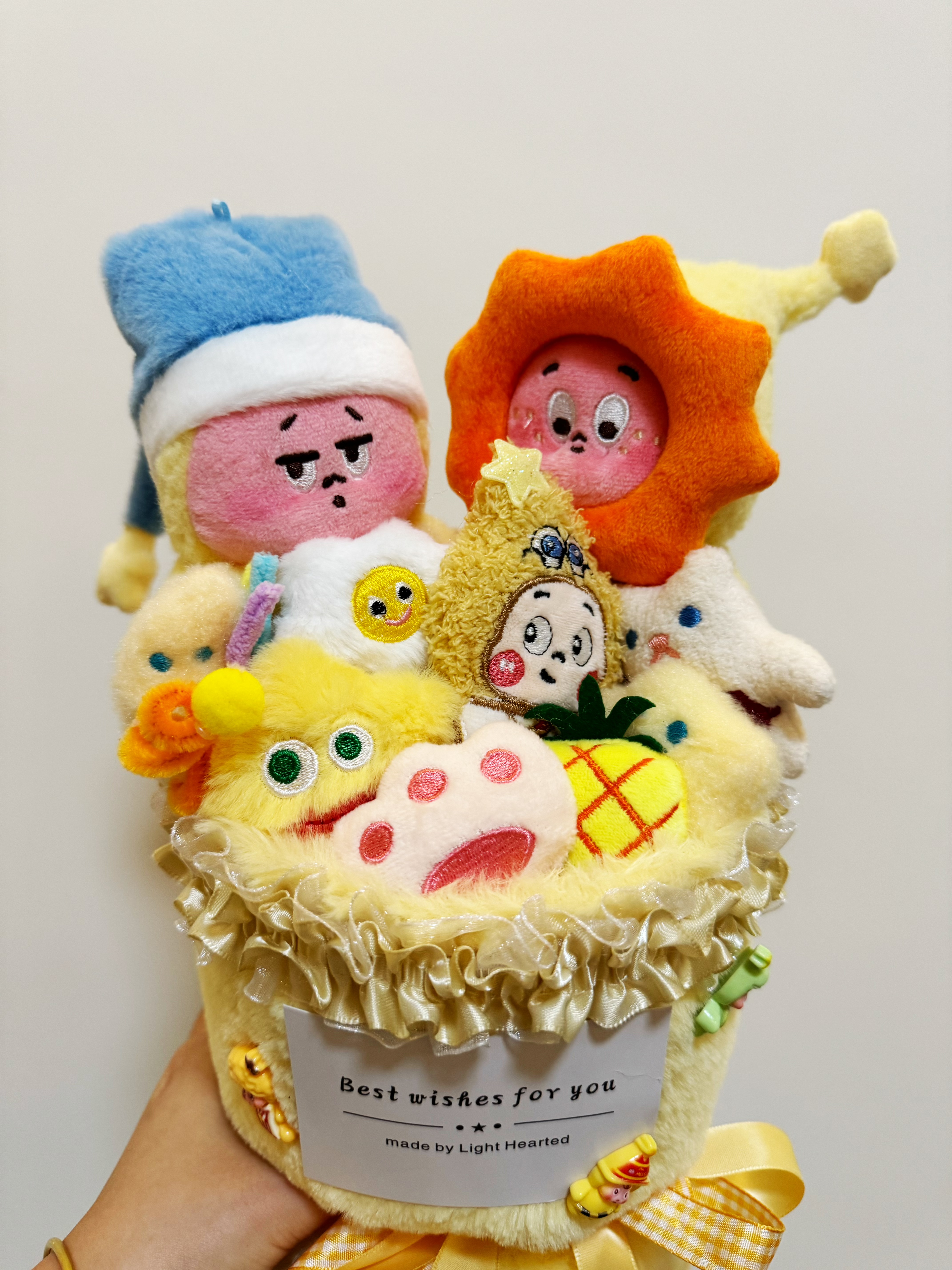 京东鲜花可爱星星人公仔玩偶花束成品创意生日礼物女生送女友闺蜜儿童毕业 实拍图