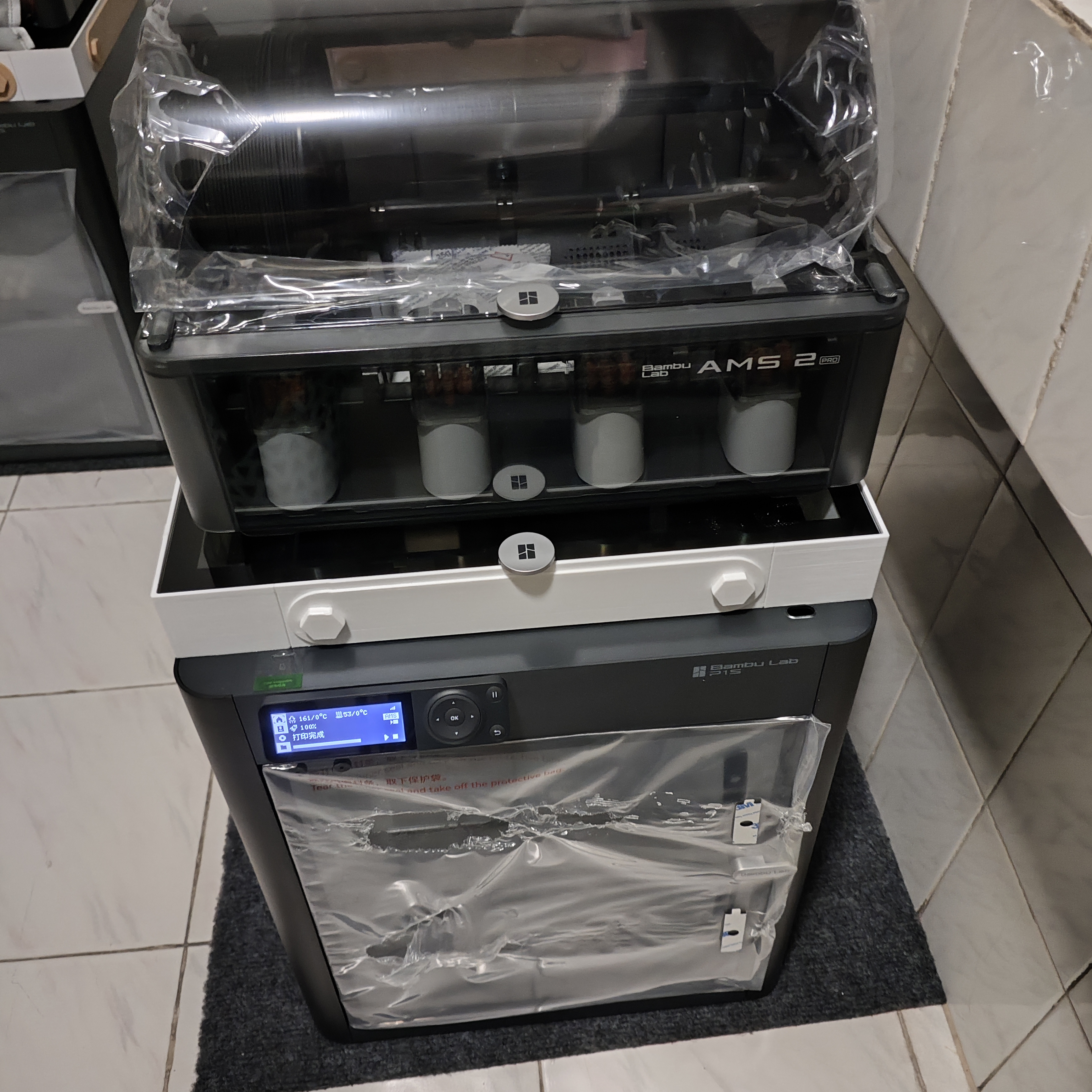 拓竹P1SC升级烘干版 3D打印机儿童礼物桌面家用FDM全自动调平大尺寸多色高速3d打印机器【大陆版】 实拍图