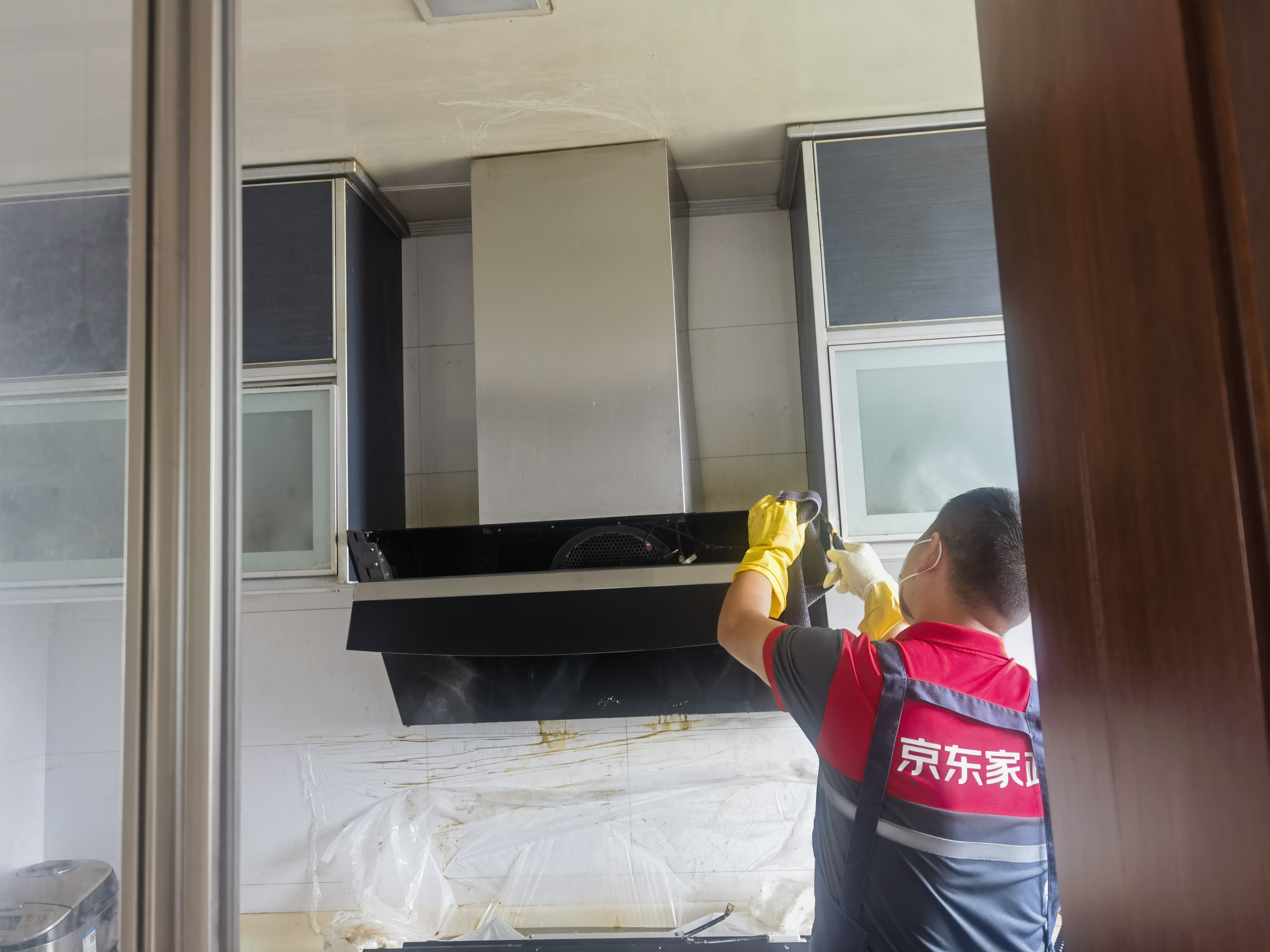京东家政清洗 家用抽油烟机全拆洗 家电清洗上门服务清洁保养保洁 实拍图
