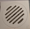 潜水艇（Submarine）LTF50-10 黄铜镀镍拉丝奶油风淋浴干湿区防臭地漏50管径 实拍图