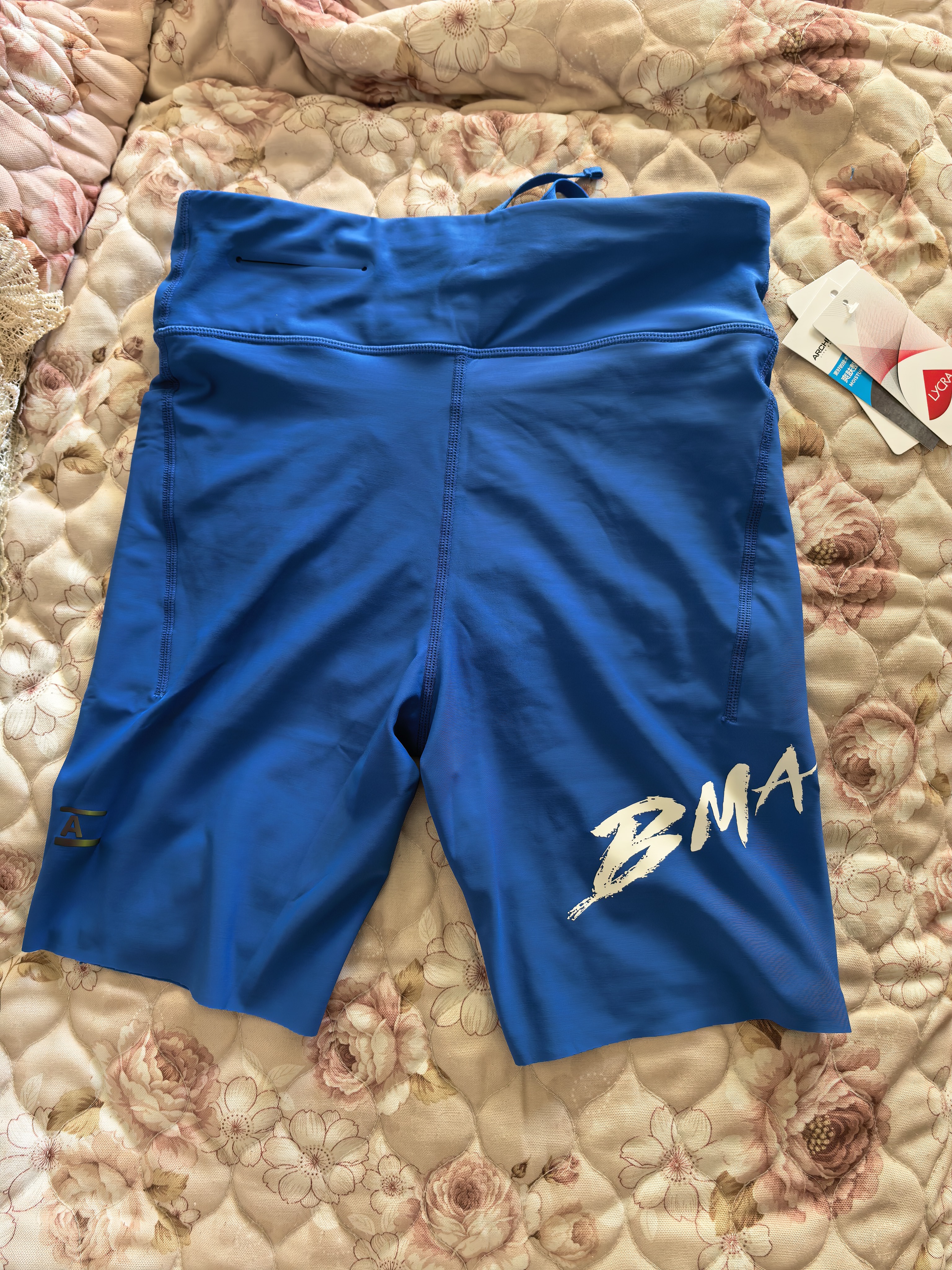 必迈（bmai）2026新款跑步压缩短裤V5潜能压缩马拉松竞赛速干训练弹力紧身透气 航海蓝【男】 【无感贴合0束缚】 M 实拍图