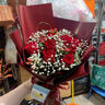 莱一刻鲜花速递玫瑰礼盒花束表白送女友老婆生日礼物全国同城配送 11朵红玫瑰花束-推荐款 实拍图
